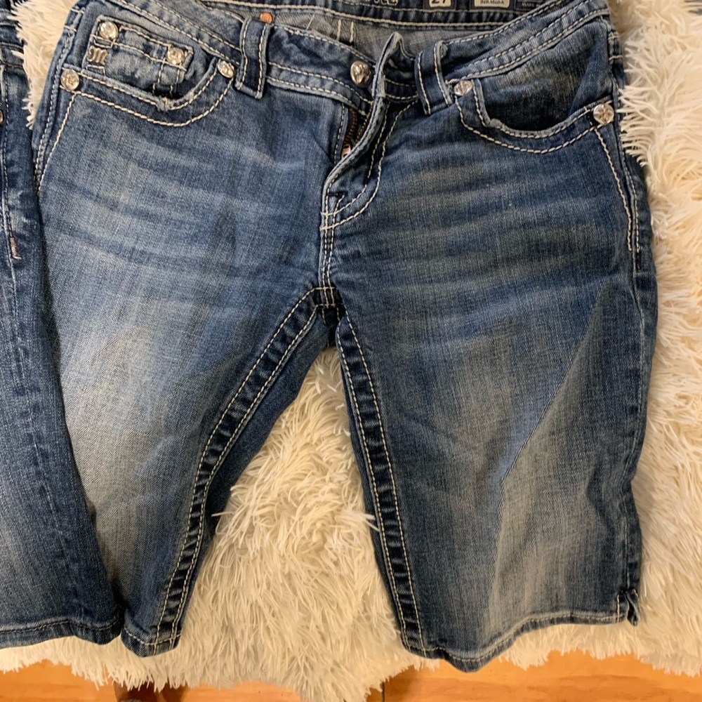 Miss me Bermuda Jean shorts and jeans